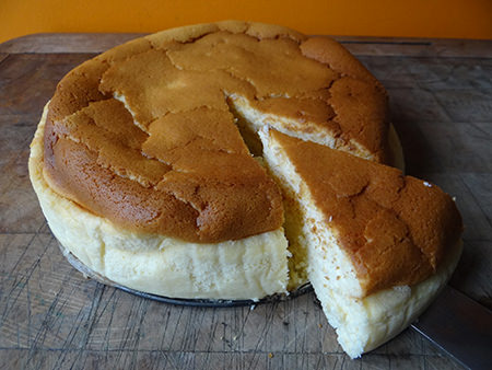 Japanese cheesecake | @hisforhome
