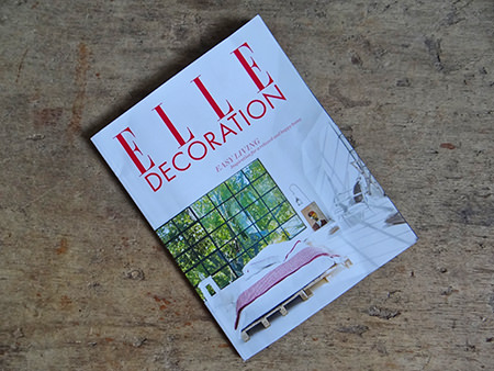 Elle Decoration magazine cover Elle Decoration magazine cover
