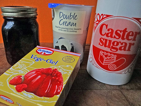 panna cotta ingredients