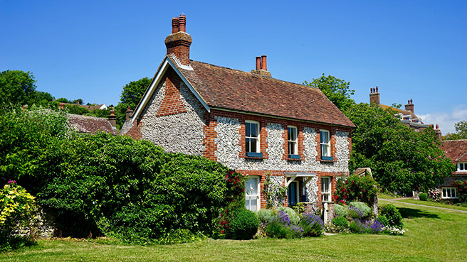 Stone country house