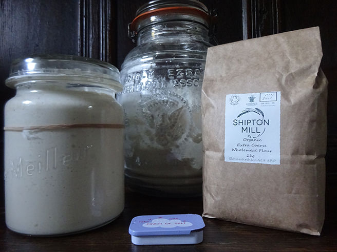 Buckfastleigh sourdough loaf ingredients
