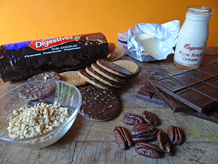 double chock nut tart ingredients