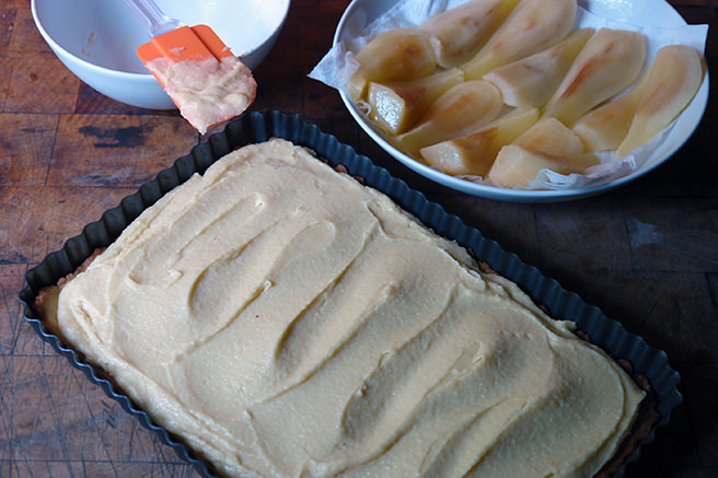 Almond cream in sweet pastry case | H is for Home