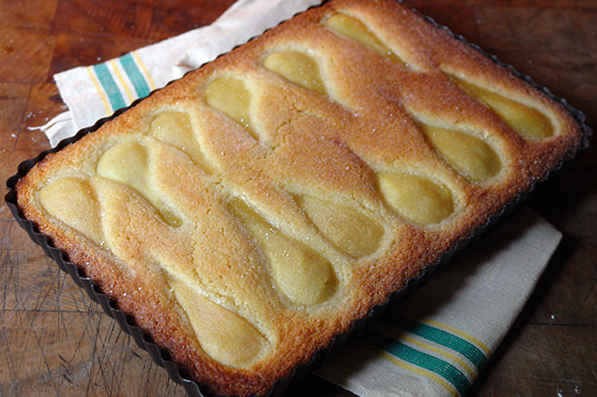 Home made French pear tart | H is for Home