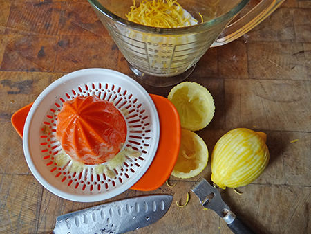 lemon zest & juice | H is for Home
