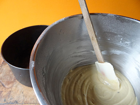 luncheon seed cake batter | H is for Home