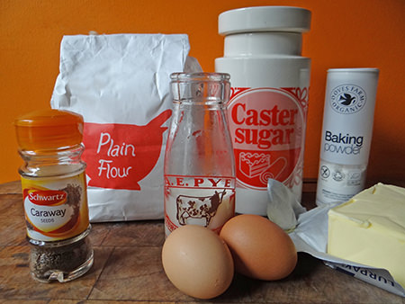 luncheon seed cake ingredients