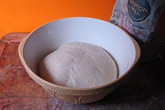 Risen panipopo dough | H is for Home