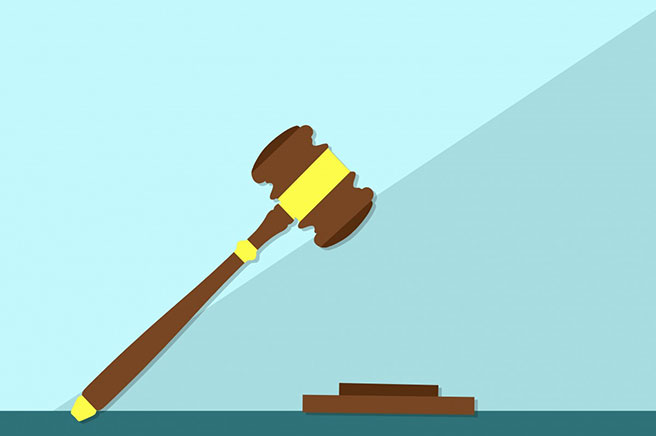 Illustration of a gavel