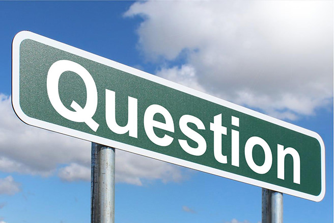 Question any issues