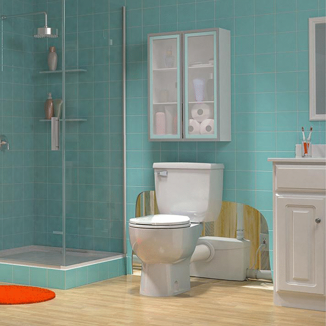 Macerating toilet Macerating toilet