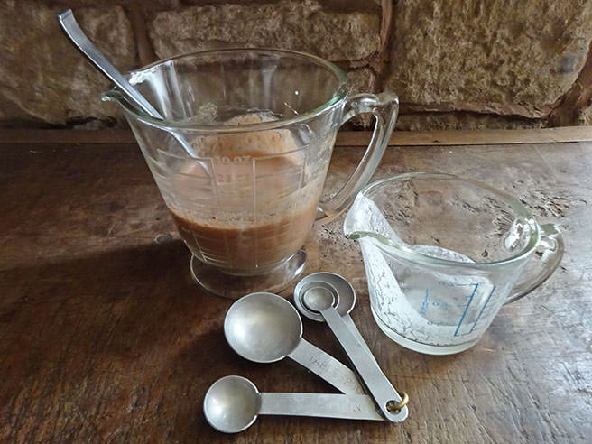 home-made keto chocolate almond chia seed pudding mixture | H is for Home