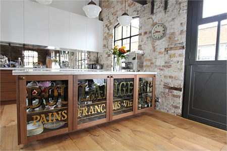 Vintage industrial kitchen