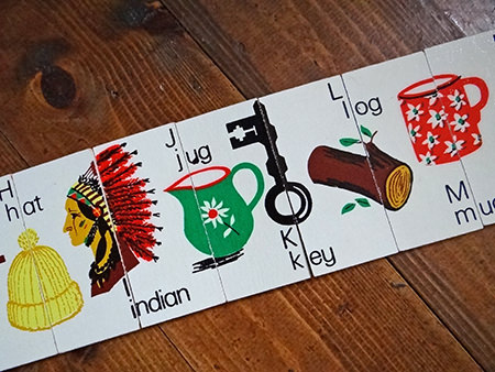 Detail from a Galt children's picture puzzle