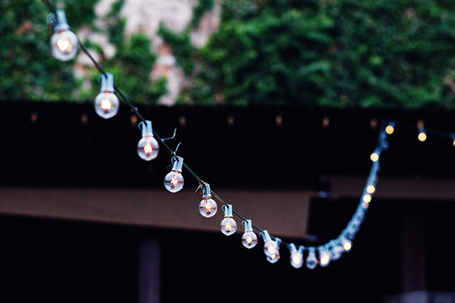 String of outdoor lights