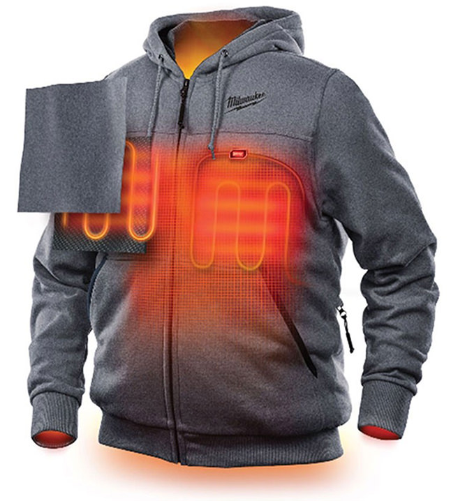 Heated outdoor work jacket