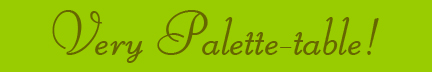 "Very Palette-table!" blog post banner