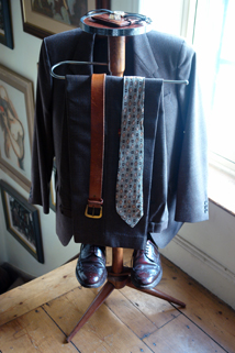 full length view of the vintage stand